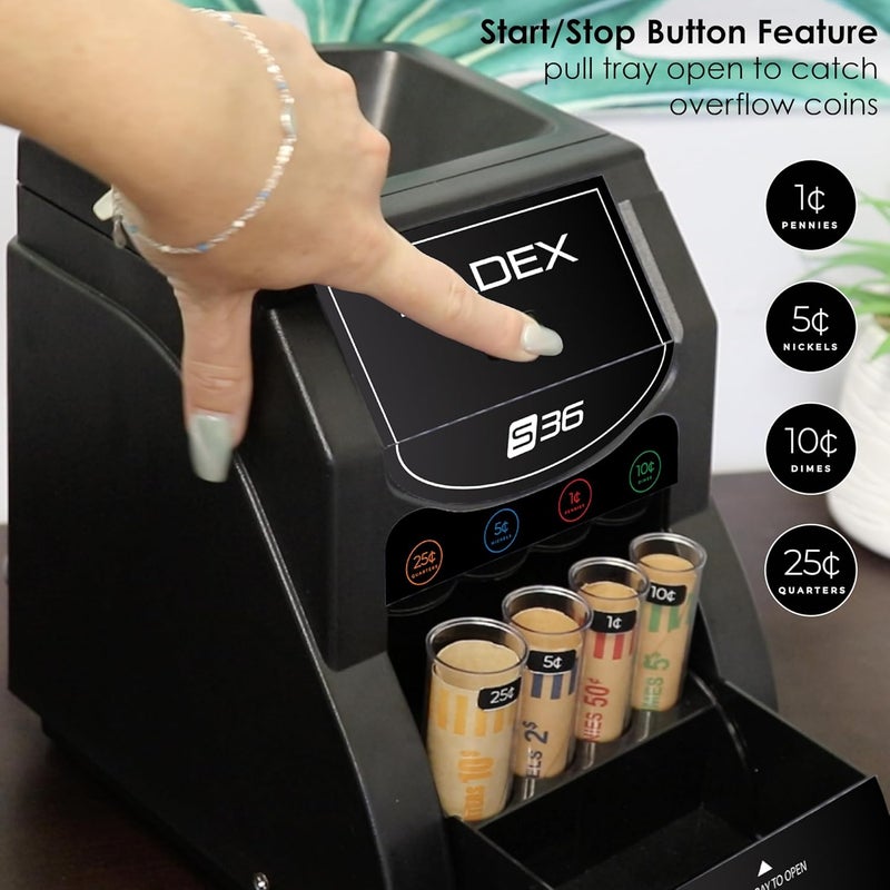 Nadex 36SN Automatic Coin Sorter and Wrapper - Image 5